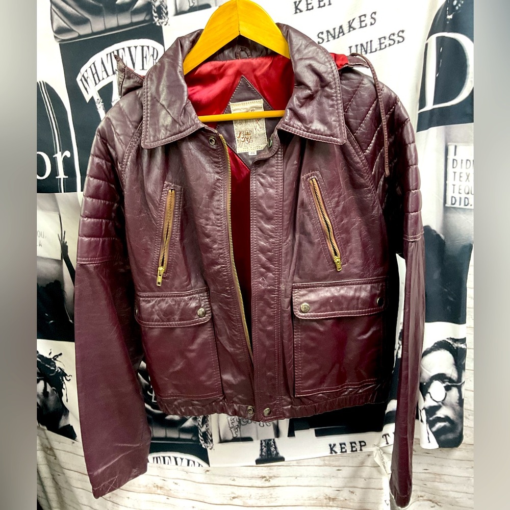 Vintage 70’s leather jacket